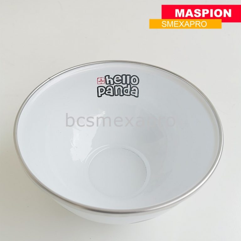 MANGKOK PANDA SET 5 PCS ENAMEL MASPION MAGIC BOWL HELLO PANDA - Businness Center