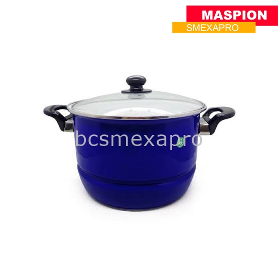 Maspion Panci Stock Pot Ceria ECO + Tutup Kaca - Businness Center